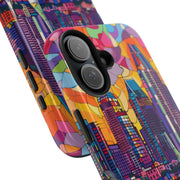 San Diego Skyline Pop Art Tough Phone Case LavenderCeleste