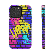 Libra Graffiti Wall Tough Phone Case – Vibrant Zodiac Street Art Design