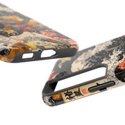 Golden Geisha Wave Japanese Art Tough Phone Case