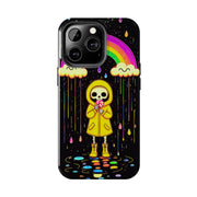 Rainbow Skeleton Lollipop Tough Phone Case LavenderCeleste