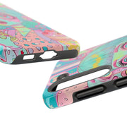 Kawaii Diner Zombies Pastel Chaos Tough Phone Case