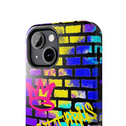 Sagittarius Graffiti Wall Zodiac Tough Phone Case LavenderCeleste