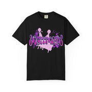 Sagittarius Queen Zodiac Airbrush Graphic Tee LavenderCeleste