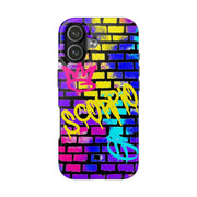 Scorpio Graffiti Wall Zodiac Tough Phone Case LavenderCeleste