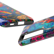 Vibrant Koi Pond Pop Art Tough Phone Case
