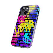 Libra Graffiti Wall Tough Phone Case – Vibrant Zodiac Street Art Design