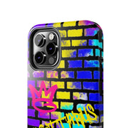 Sagittarius Graffiti Wall Zodiac Tough Phone Case LavenderCeleste