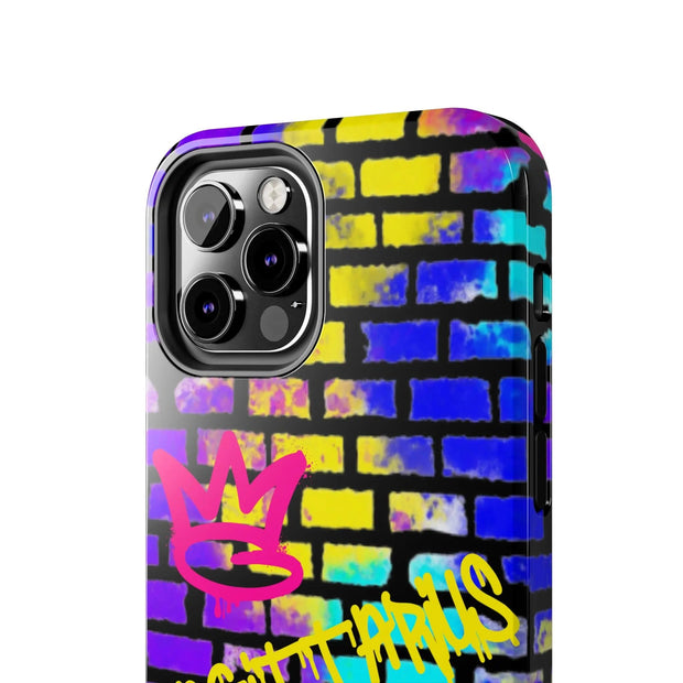 Sagittarius Graffiti Wall Zodiac Tough Phone Case LavenderCeleste