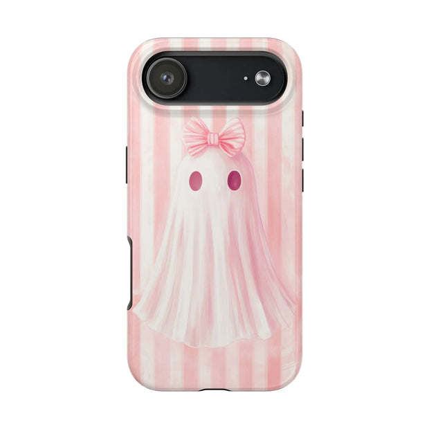 Pink Coquette Ghost Tough Phone Case LavenderCeleste