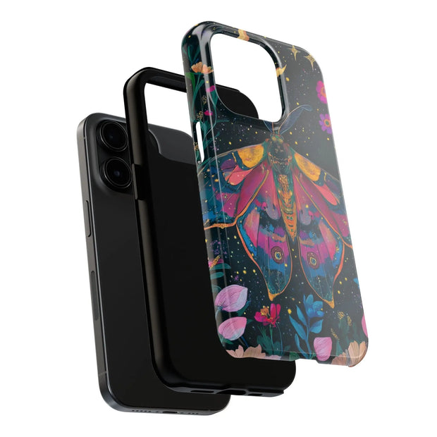 Mystical Moth Under Moon Tough Phone Case WOYC