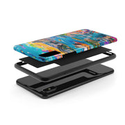 Sydney Collage Skyline Art Tough Phone Case LavenderCeleste