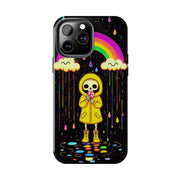 Rainbow Skeleton Lollipop Tough Phone Case LavenderCeleste