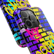 Scorpio Graffiti Wall Zodiac Tough Phone Case LavenderCeleste