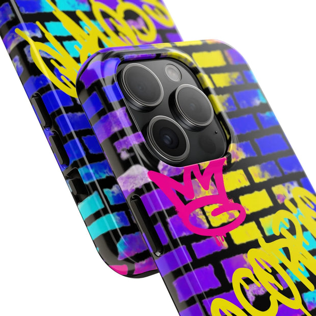 Scorpio Graffiti Wall Zodiac Tough Phone Case LavenderCeleste