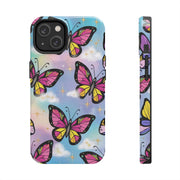 Retro Pop Art Butterfly Sky Tough Phone Case