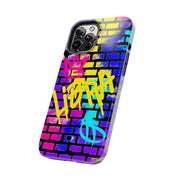 Libra Graffiti Wall Tough Phone Case – Vibrant Zodiac Street Art Design