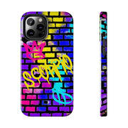 Scorpio Graffiti Wall Zodiac Tough Phone Case LavenderCeleste
