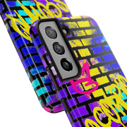 Scorpio Graffiti Wall Zodiac Tough Phone Case LavenderCeleste