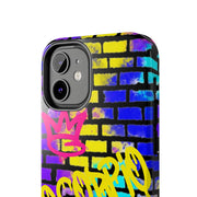 Scorpio Graffiti Wall Zodiac Tough Phone Case LavenderCeleste