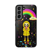 Rainbow Skeleton Lollipop Tough Phone Case LavenderCeleste