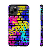 Scorpio Graffiti Wall Zodiac Tough Phone Case LavenderCeleste
