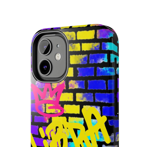 Libra Graffiti Wall Tough Phone Case – Vibrant Zodiac Street Art Design