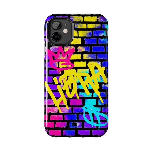 Libra Graffiti Wall Tough Phone Case – Vibrant Zodiac Street Art Design