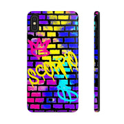 Scorpio Graffiti Wall Zodiac Tough Phone Case LavenderCeleste