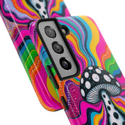 Psychedelic Rainbow Mushroom Art – Trippy Tough Case LavenderCeleste