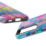 Toronto Pop Art Collage Skyline Tough Phone Case LavenderCeleste