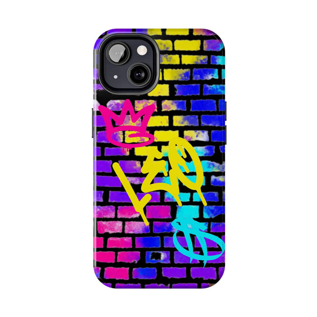 Leo Zodiac Graffiti Wall Tough Phone Case