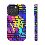 Leo Zodiac Graffiti Tough Phone Case – Vibrant Street Art Zodiac Design
