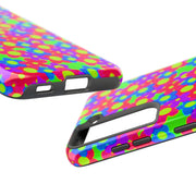 Retro Kawaii Bright Floral Pattern Tough Phone Case