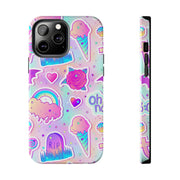 Pastel Goth Kawaii Graveyard Tough Phone Case LavenderCeleste