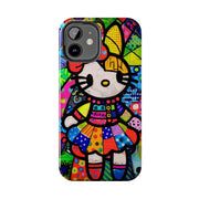 Pop Patchwork Kitty Tough Phone Case Printify