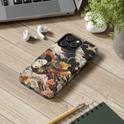 Golden Geisha Wave Japanese Art Tough Phone Case