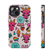 Queer Magic Pride Witchcore Tough Phone Case LavenderCeleste