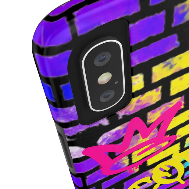 Scorpio Graffiti Wall Zodiac Tough Phone Case LavenderCeleste