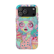 Kawaii Diner Zombies Pastel Chaos Tough Phone Case