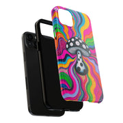 Psychedelic Rainbow Mushroom Art – Trippy Tough Case LavenderCeleste