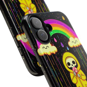 Rainbow Skeleton Lollipop Tough Phone Case LavenderCeleste