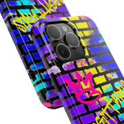 Sagittarius Graffiti Wall Zodiac Tough Phone Case LavenderCeleste