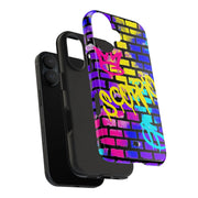 Scorpio Graffiti Wall Zodiac Tough Phone Case LavenderCeleste
