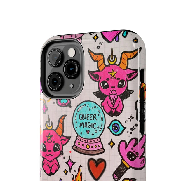Queer Magic Pride Witchcore Tough Phone Case LavenderCeleste