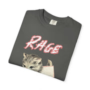 Rage Consumes Me Vintage Cat Comfort Colors Tee LavenderCeleste