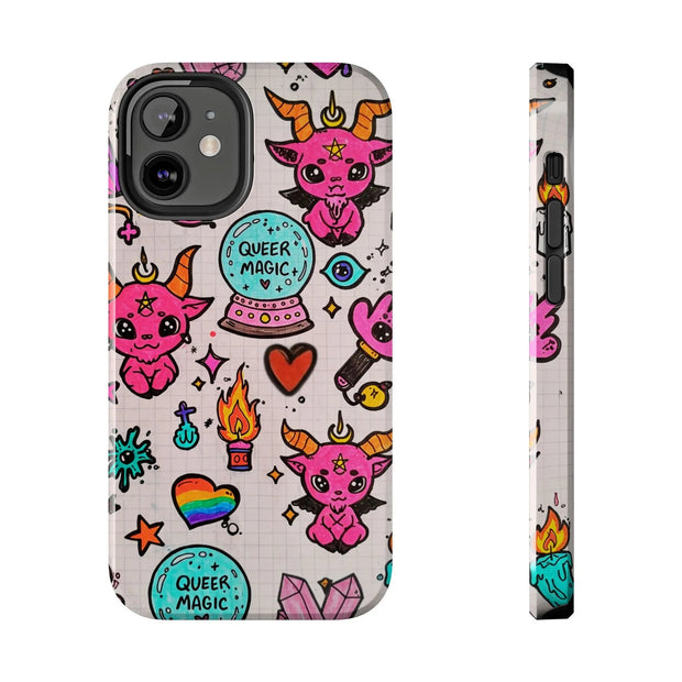 Queer Magic Pride Witchcore Tough Phone Case LavenderCeleste