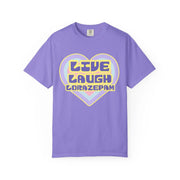 Live Laugh Lorazepam Shirt – Funny Retro Pastel Heart Design