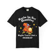 Maybe I’m Not Sensitive Dickhead Comfort Colors Tee – Sarcastic Retro Squirrel Humor Shirt - LavenderCeleste