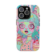 Kawaii Diner Zombies Pastel Chaos Tough Phone Case