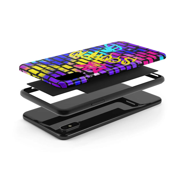 Scorpio Graffiti Wall Zodiac Tough Phone Case LavenderCeleste